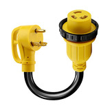 Cable Adaptador De Generador, Enchufe Macho Tt30p Enchu...