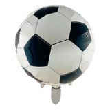 Globo Metalizado Pelota Fútbol 45cm