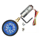 1 Pz Motor Dc Cople Rueda Tornillos 6 Volts 260 Rpm Arduin