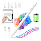 Pluma Lápiz Óptico Para iPad Tablet Carga Rápida Stylus Pen