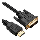 Adaptador Dvi Para Hdmi 1.4v 2 Metros Para Monitor