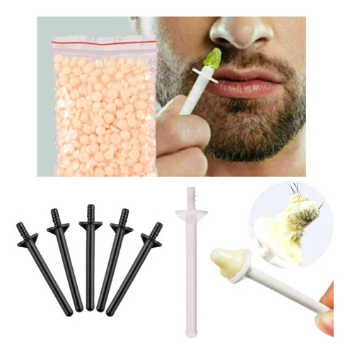 Kit De Cera Depilatoria Para Nariz Y Oreja 