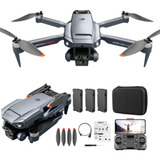 . Mini Drone Profesional Con 5 Cámaras 4k+3 Baterías