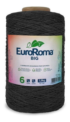 Barbante Euroroma Big Cone 1,8 Kg - Escolha Cor