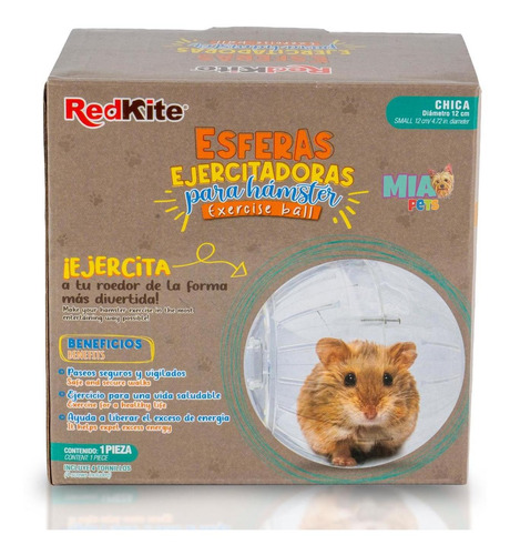 Esfera Ejercitadora Para Hamster Cuyo Raton Chica