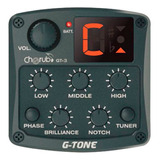Ecualizador Cherub Gt3 Gtone P/ Guitarra Criolla O Acustica