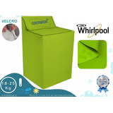 Funda Lavadora Panel Whirlpool Xpert System 22kg Verde