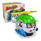 Helicóptero Brinquedo Infantil Bate Volta Com Luz E Som Led