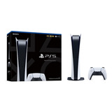 Playstation 5 Sony 825gb 1 Controle Sem Fio Digital Sem Cor Branco