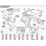 Mapa De Europa Escolar Con Y Sin Nombres Paq. Con 100 Pzs