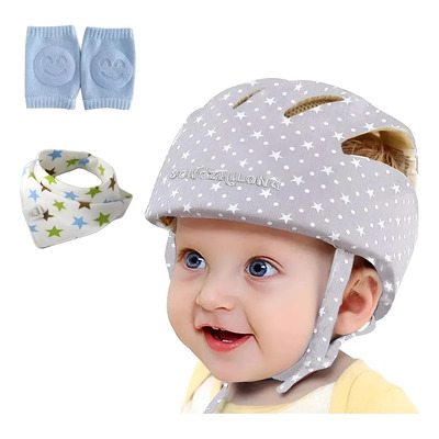 Casco Protector Antigolpes Bebés Y Niños Caminar Seguridad | Meses sin interés