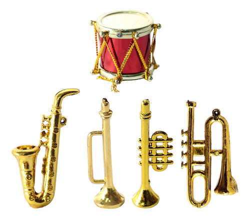 Mini Saxofone Em Miniatura Com Ornamento De Mesa
