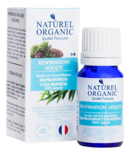 Sinergia Respiración Y Resfríos Naturel Organic Aceite