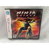 Ninja Gaiden Dragón Sword Nintendo Ds Todo Original