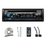 Auto Estéreo Com Mp3 Radio Bluetooth Dvd Cd Usb Fm Sd 1 Din