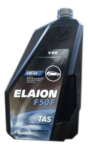 Ypf Elaion F50f 5w40- Bidón De 4 Litros