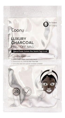 Remueve Puntos Negros Coony Peel Off Black Mask Nariz Limpia