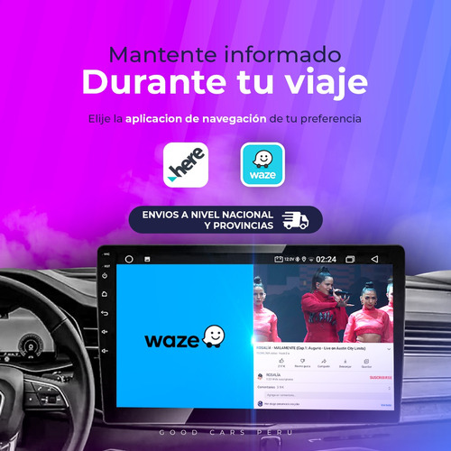 Autoradio Android Mitsubishi Asx 2010-2019 Carplay Foto 5