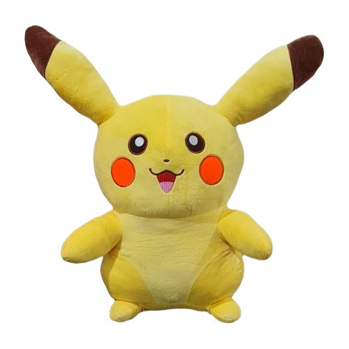 Lindo Pelúcia Gignte Pokemon Pikachu 58 Cm Presente