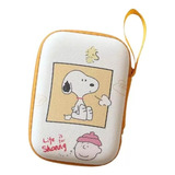 Estuche Organizador Cables Cargador Audifonos Snoopy