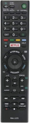 Control Remoto Sony Smart Tv Netflix + Pilas