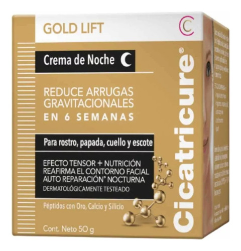Cicatricure Gold Lift Crema De Noche Antiarrugas 50g