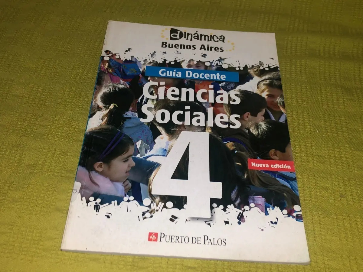CIENCIAS SOCIALES 4 GUÍA DOCENTE