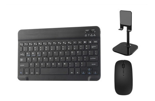 Teclado Inalámbrico Compacto Teclado Portátil Bluetooth 10