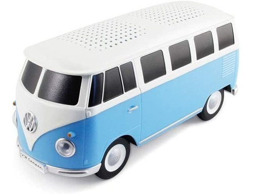 Vw Collection Altavoz Bluetooth Vw T Bus - Azul / Blan...