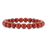 Pulsera Piedra Jaspe Rojo 8mm Iconic Store