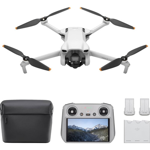 Drone Dji Mini 3 Pro 4k Fly More, Color Gris. Control Inclui