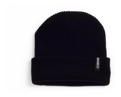 Gorro De Lana Beanie - Reckless - Fold 2 Negro