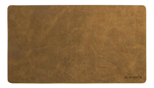 Mouse Pad/ Desk Pad 70x90cm Couro Marrom Camel