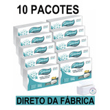 Kit 10 Pacotes De Papel Toalha Interfolha De Secar As Mãos