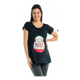 Blusa Maternidad Licra Algodon - 8002beb