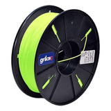 Filamento 3d Nylon 6 Grilon3 De 1.75mm Y 1kg Verde Flúo