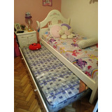 Juego De Dormitorio Infantil Laqueado Brillante. 4 Piezas