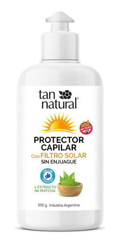 Tan Natural Protector Capilar X200 Con Filtro Solar 