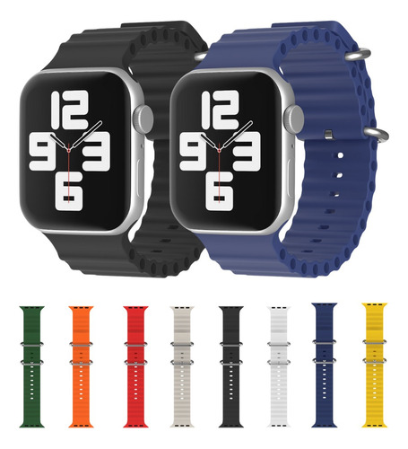 Correa Deportiva Premium Oceánica Para Todos Los Apple Watch