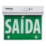 Placa De Sinalização Saida Intelbras Psa 225 Dupla Face