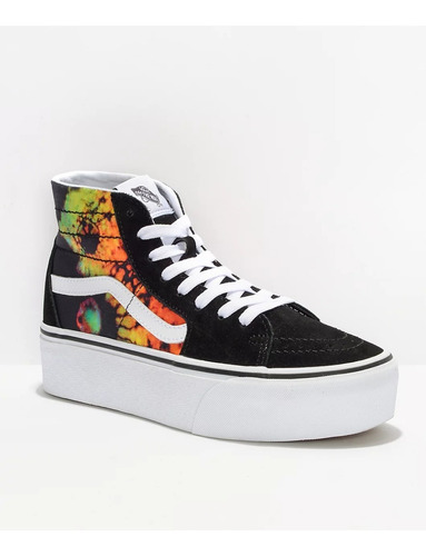 Tenis Vans Sk8 Hi Stackform Plataforma Doble Urban Beach 1