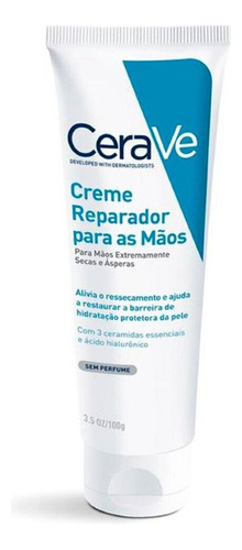 Creme Hidratante Cerave Reparador Para As Maos 100ml