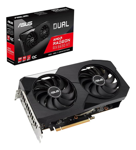 Asus Dual Amd Radeon Rx 6650 Xt Oc Edition Tarjeta Gráfica P