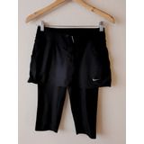 Calza Capri Con Pollera Nike Dry Fit Original.