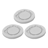 Molde De Silicona Europeo Para Decoración De Tartas, 3 Unida