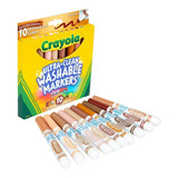 Crayola Marcadores Colores Multiculturales Linea Gruesa