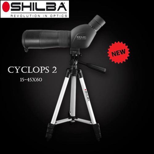 Telescopio Shilba Cyclops 2 15-45 X 60 Optica Japonesa Nuevo
