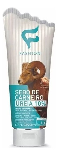 Creme Hidratante Sebo De Carneiro 10% Ureia - Fashion 200ml