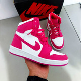 Tenis J1 Mid Rosa # 24