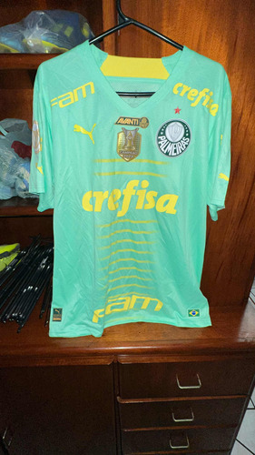 Camisa De Jogo Do Palmeiras Verde Água